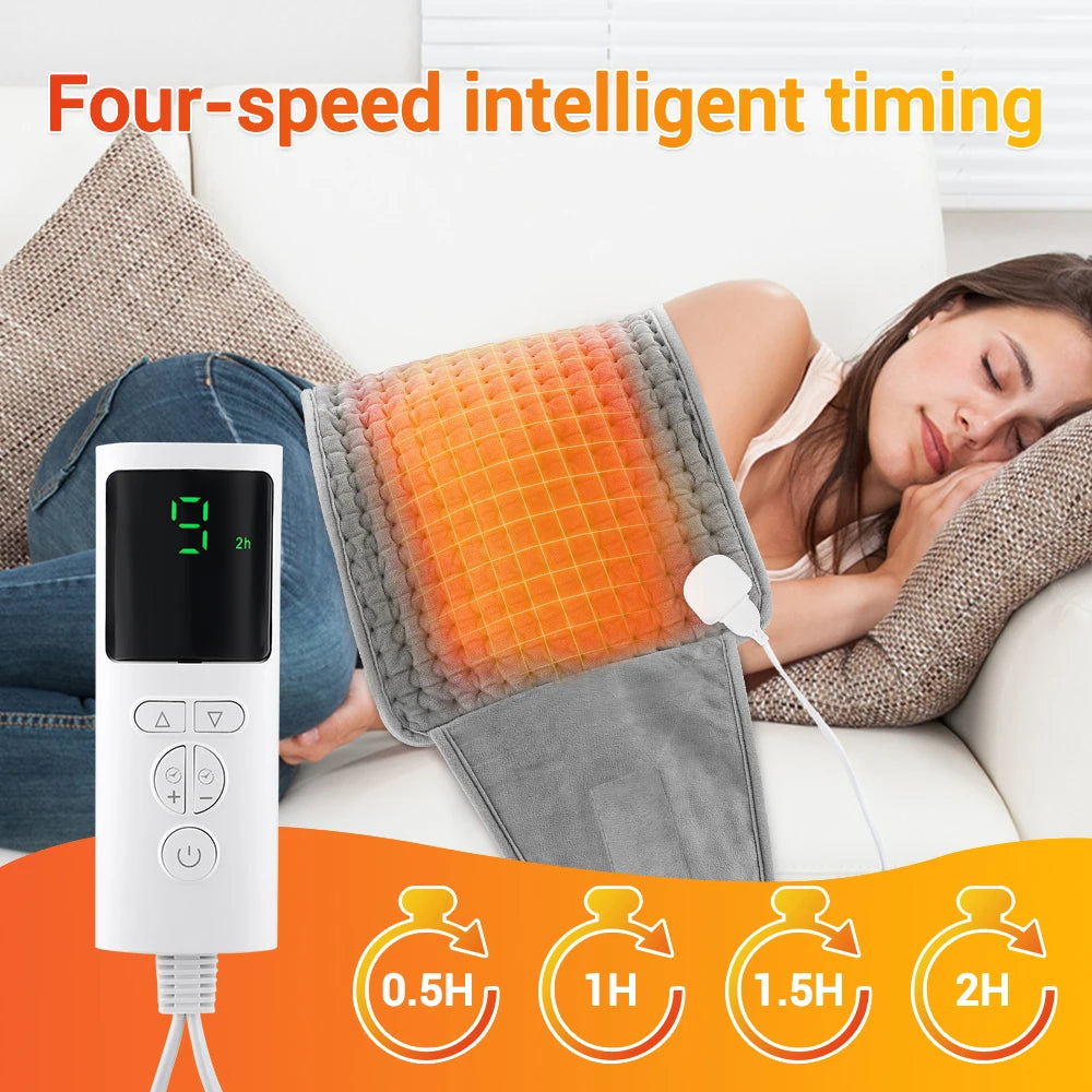 Winter relaxation Electric Heating Pad Belt with soothing warm settings - 3