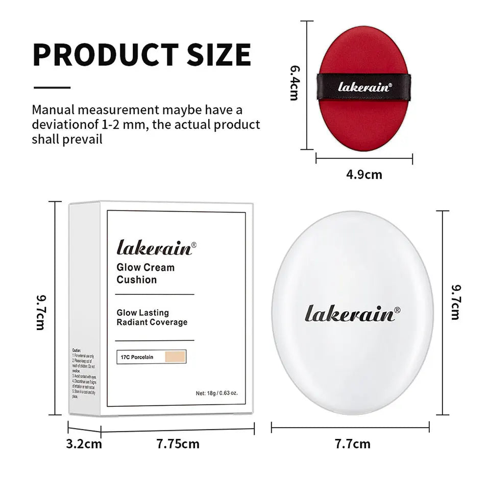 Daily Makeup Semi-matte CC Cream Cushion for Flawless All-Day Coverage