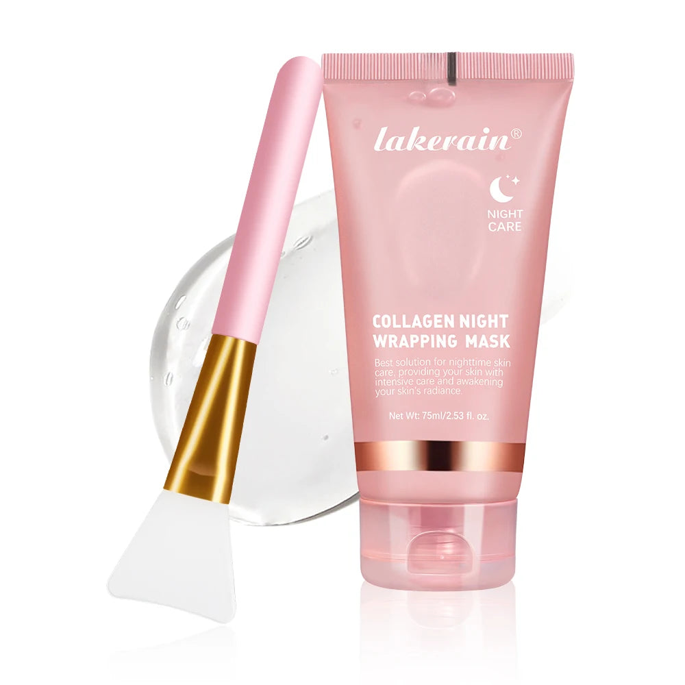 Overnight Skincare Collagen Night Wrapping Peel Off Face Mask