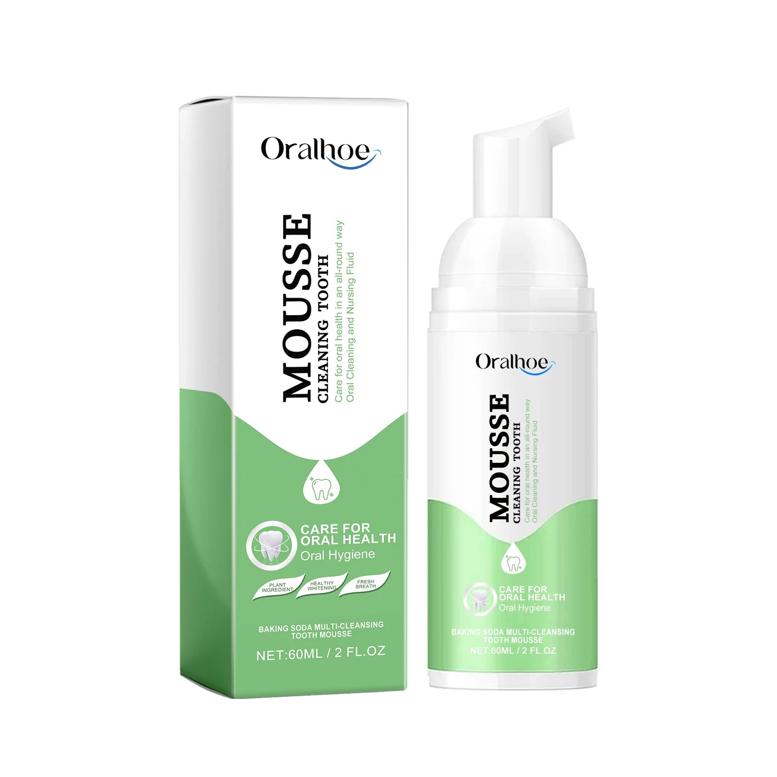 Daily Routine Whitening Foaming Toothpaste for Stain Removal and Fresh Breath - 15