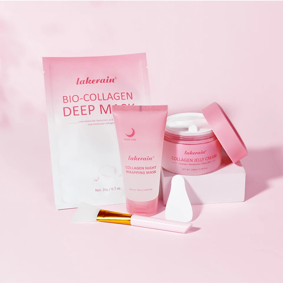 Daily Skincare Routine Collagen Skincare Set for Deep Nourishment And Care - 18