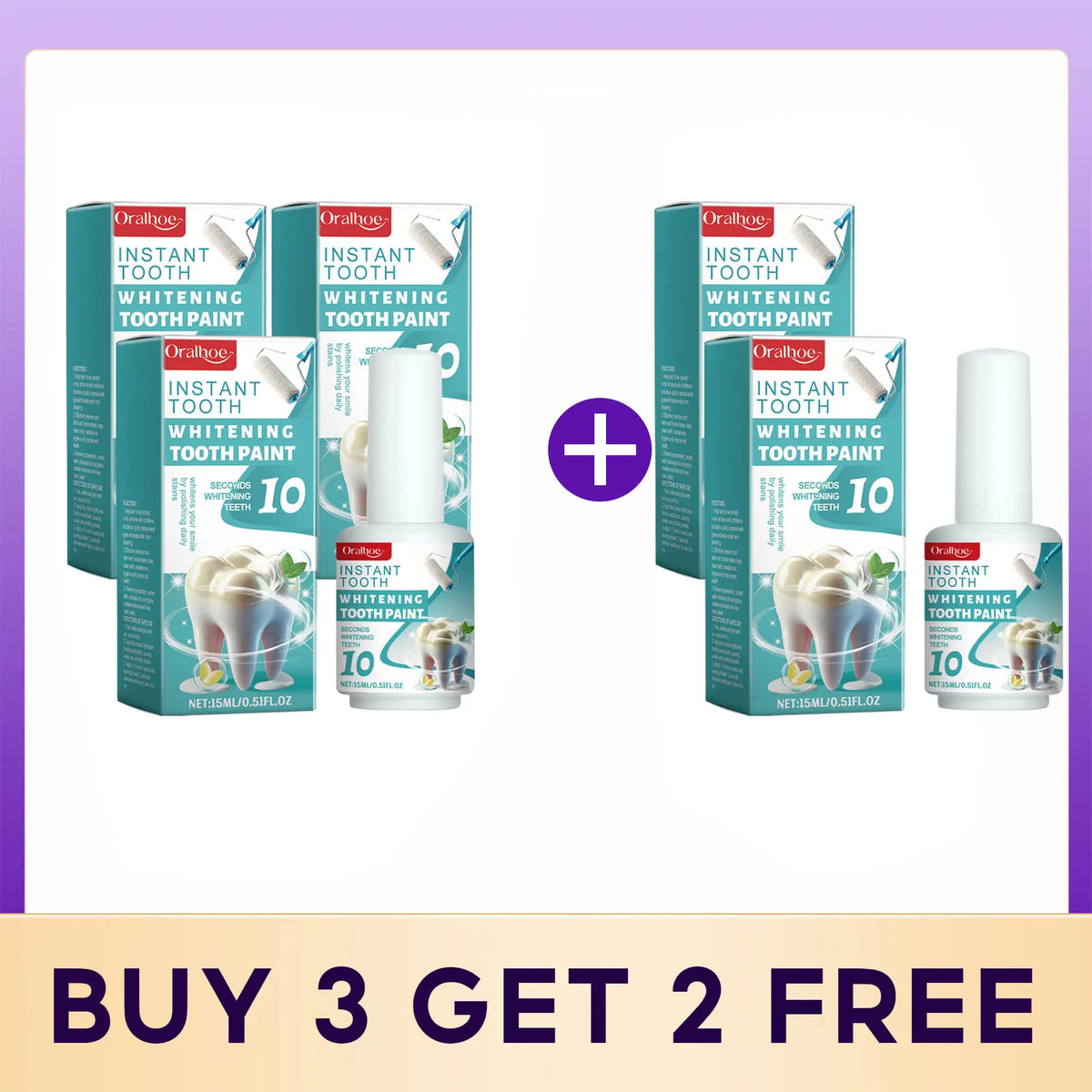 Brighten Your Smile With Professional Teeth Whitening Paint Gel