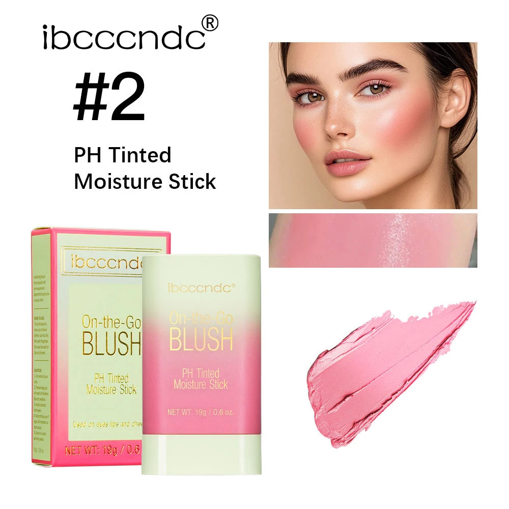 Daily Makeup Routine Eraser Blush Stick for Natural Finish Glow - 26