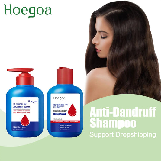 Scalp care selenium disulfide anti dandruff shampoo for clean hair