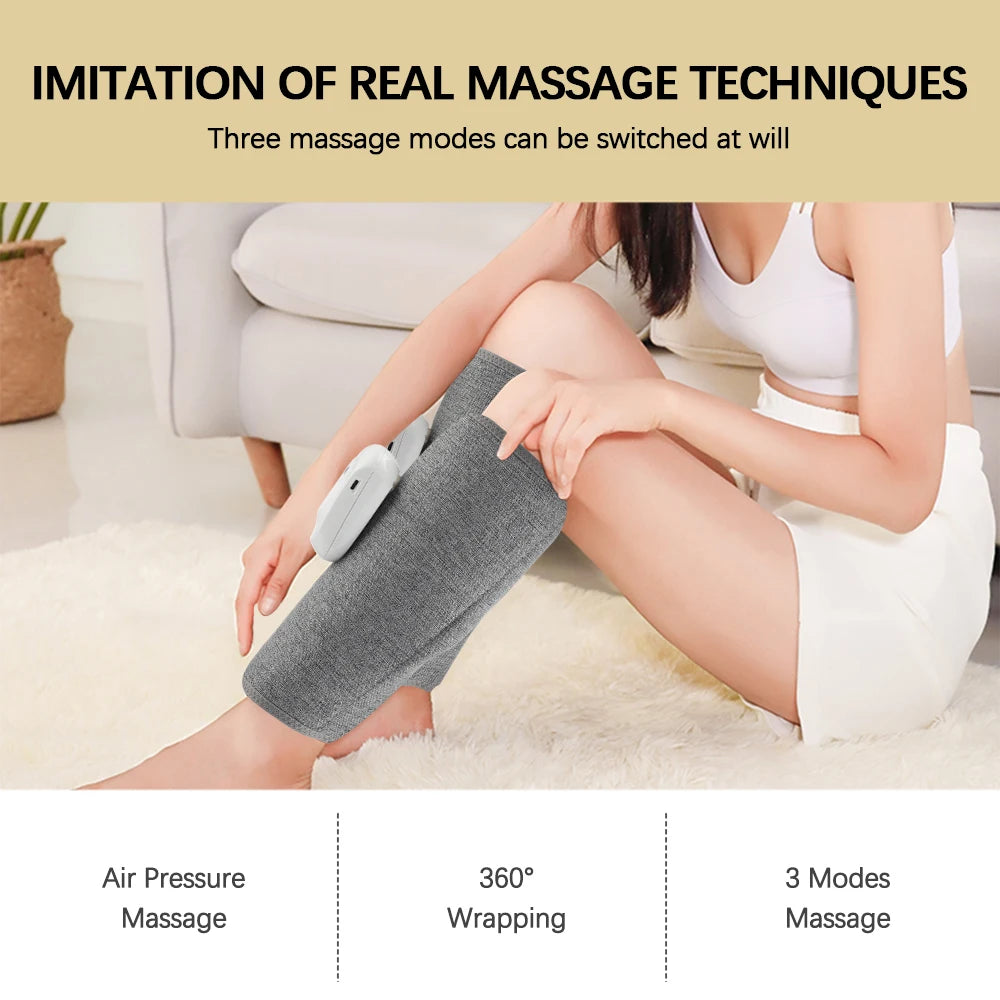 Office Leg Relaxation Electric Calf Massager with Airbag Compression