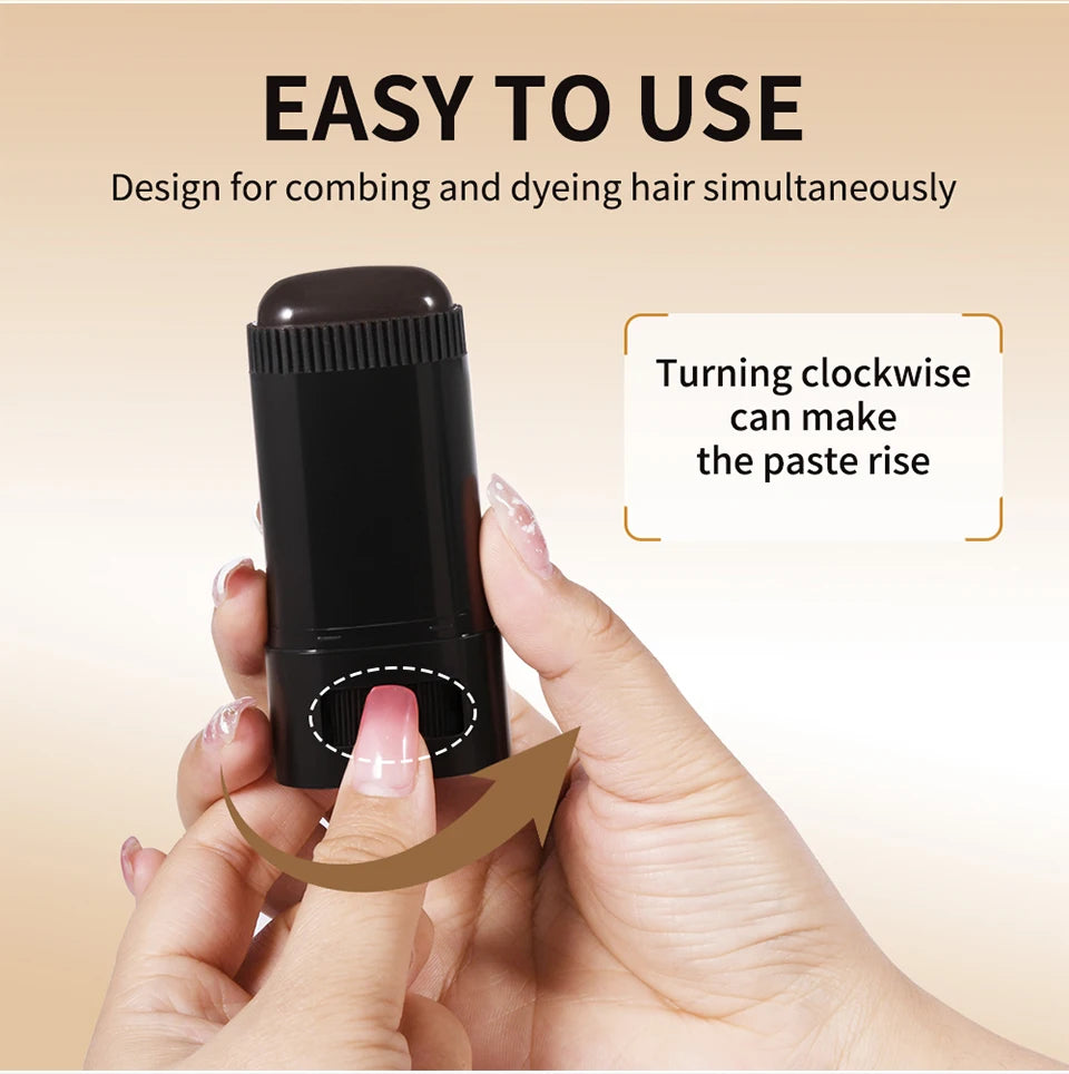 At Home Hair Touch Up Hair Dye Stick for Gray Coverage - 12