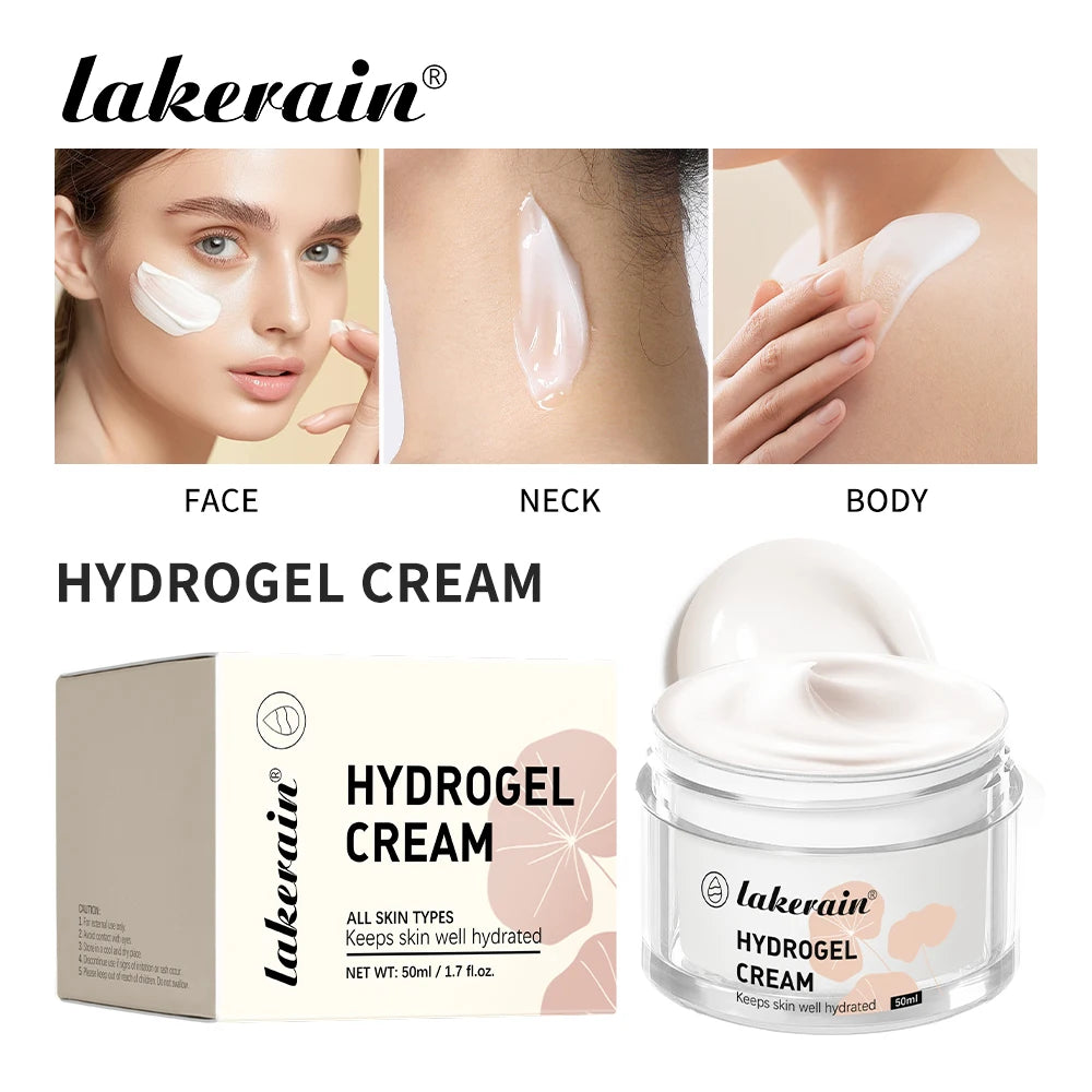 Daily Skin Care Hydrogel Facial Cream for Deep Hydration and Smooth Skin