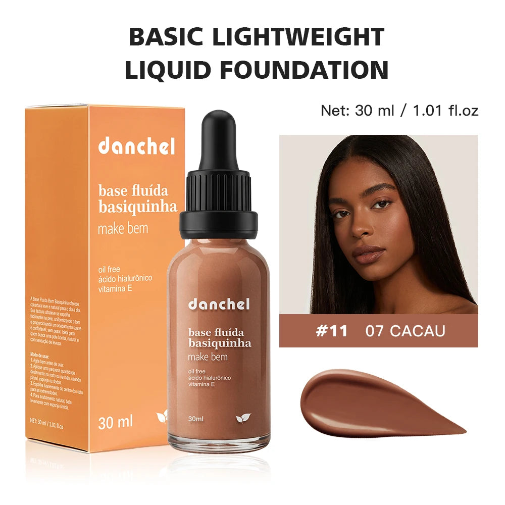 Daily Makeup Lightweight Liquid Foundation for Soft Matte Coverage