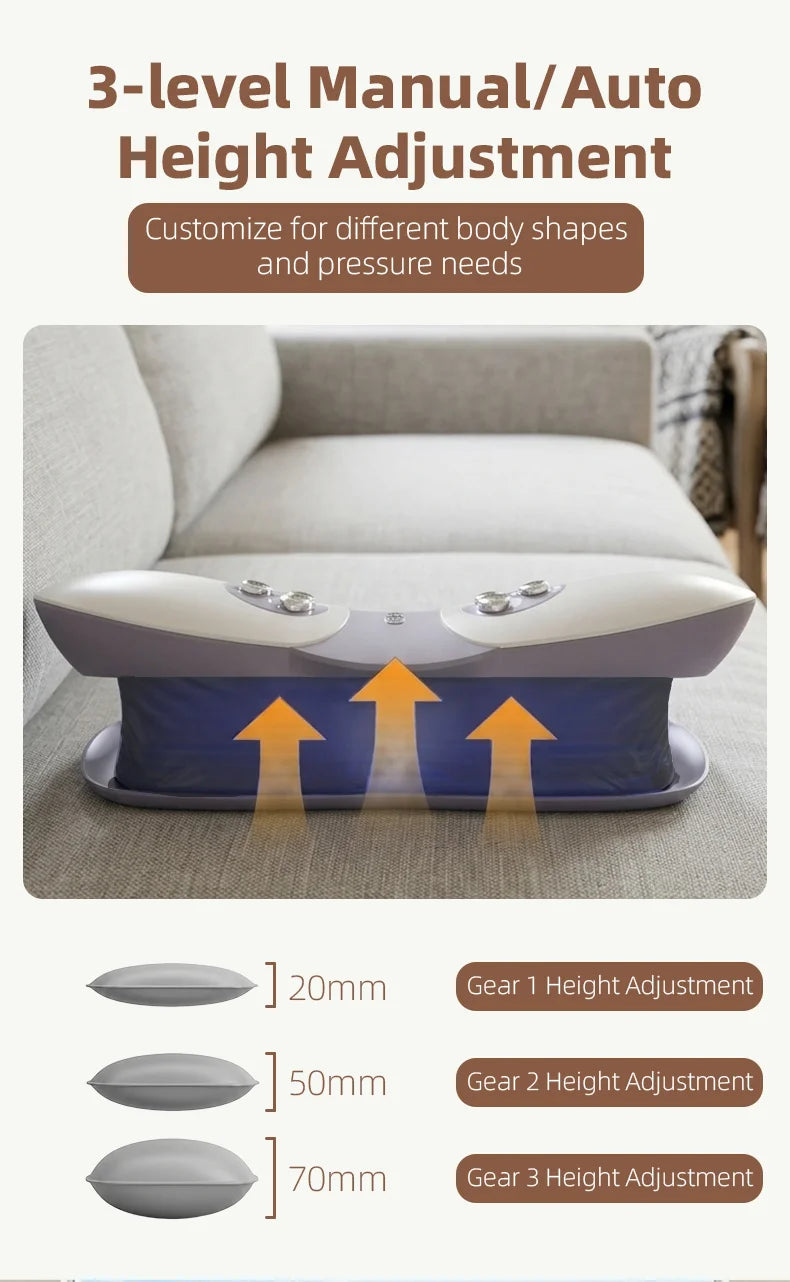 At Home Back Pain Electric Lumbar Traction Device and Waist Massager - 17