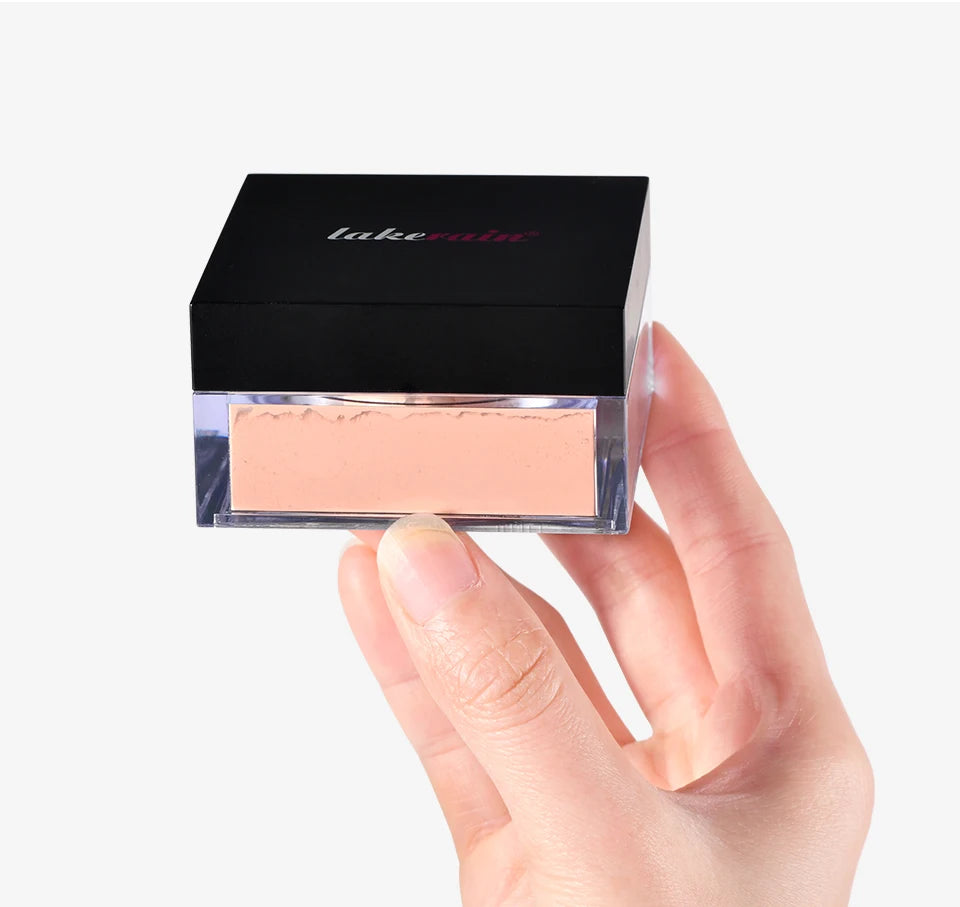 Daily Makeup Routine Loose Setting Powder for Flawless Matte Finish