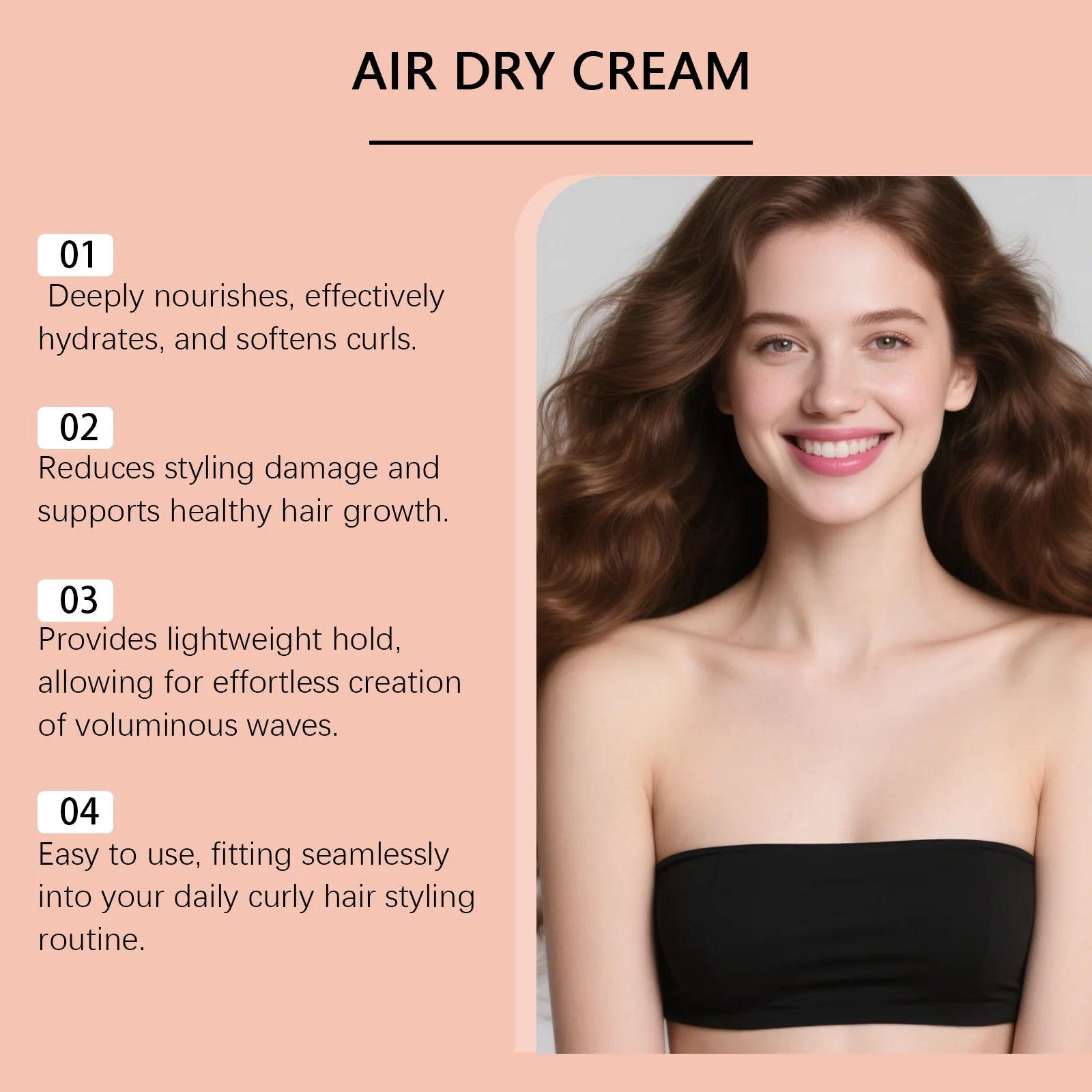 Daily styling Curl Styling Cream for defined waves and hydration - 10
