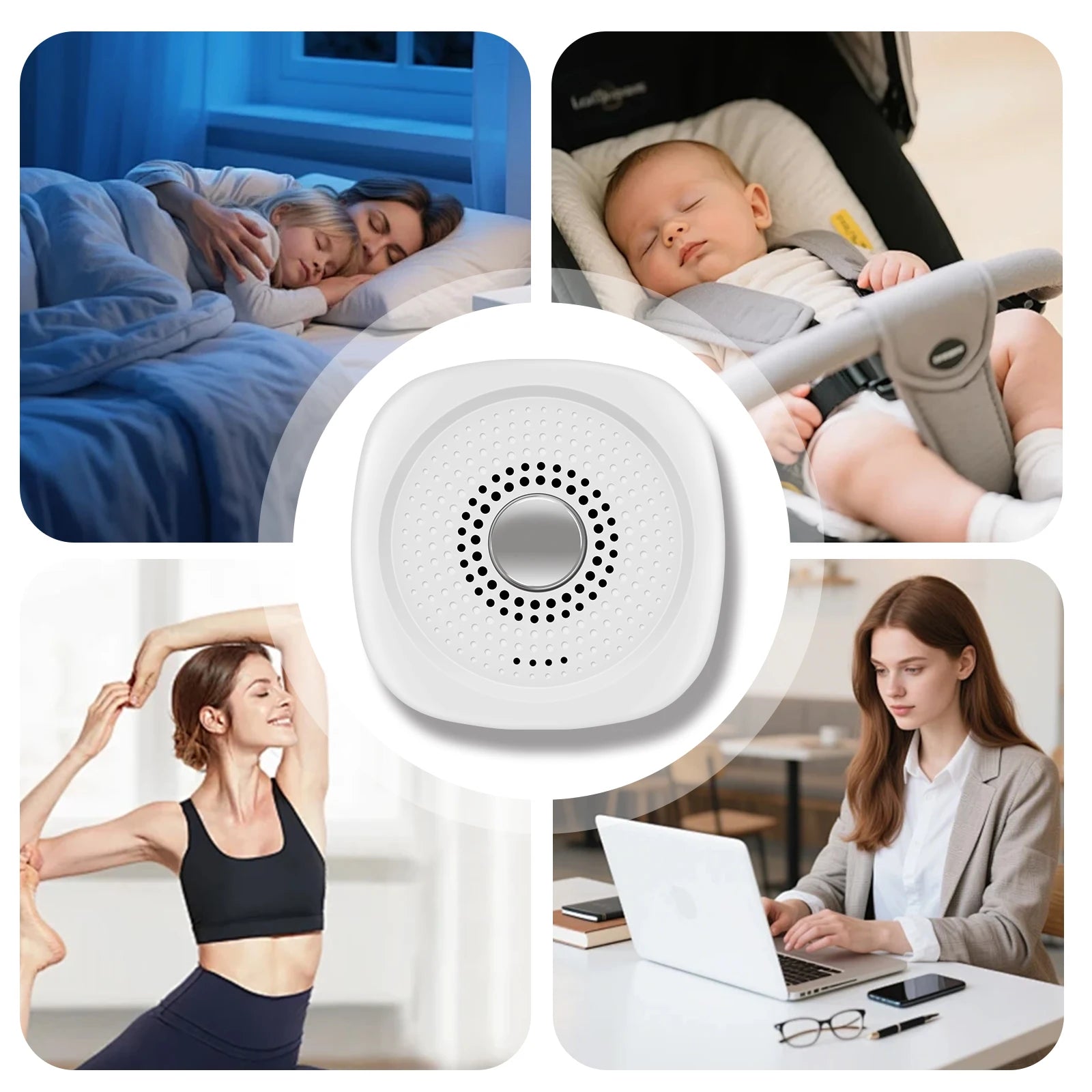 Bedtime Sleep Aid White Noise Machine for Restful Nights - 14