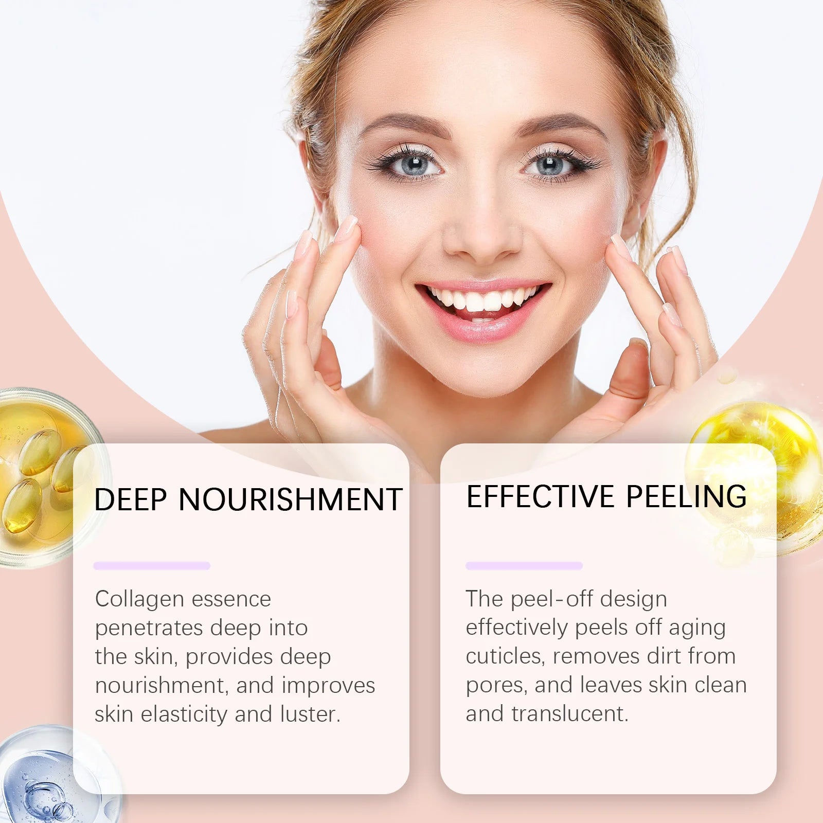 Overnight Skincare Routine Collagen Night Wrapping Peel Off Mask - 8