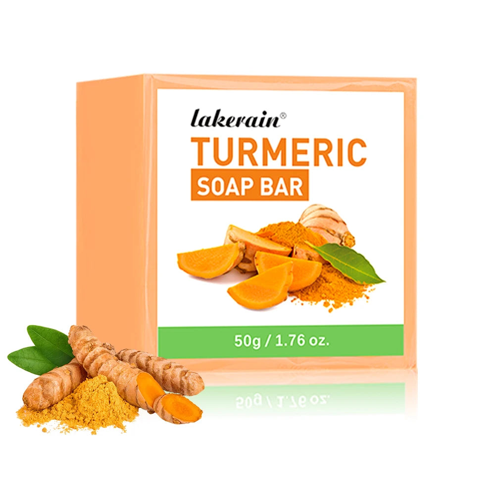 Daily Skincare Turmeric Soap Bar for Deep Cleaning Face and Body - 1