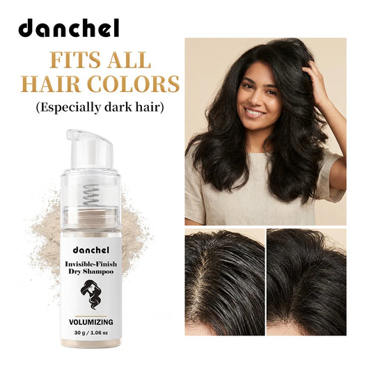 Travel Dry Shampoo Powder for Instant Oil Absorbing and Fresh Hair Volume
