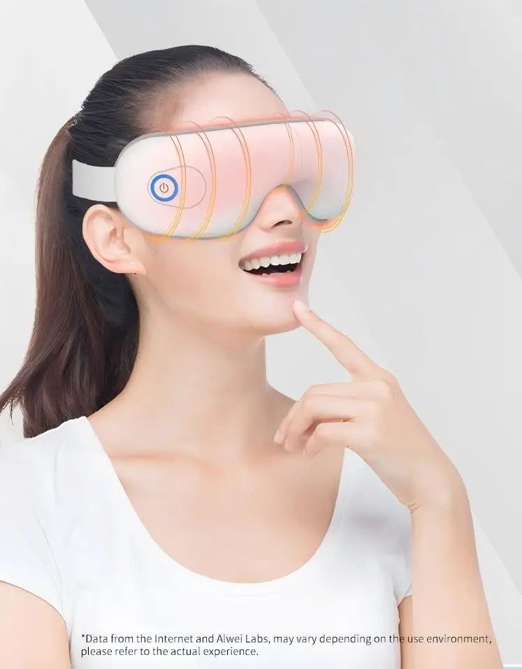 Dry Eyes Relief Rechargeable Eye Massager with Air Pressure and Heat