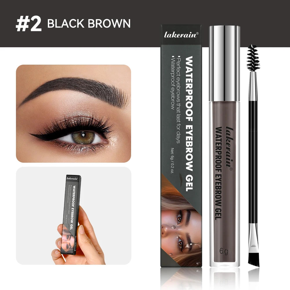 Daily Makeup Routine Waterproof Eyebrow Gel Set for Natural Long-Lasting Wear - 20
