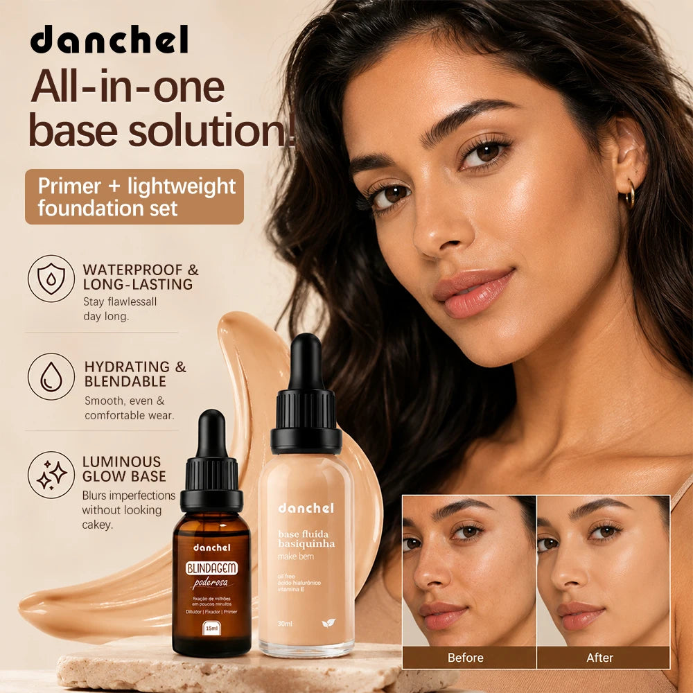 Daily Makeup Face Makeup Set For Waterproof Natural Coverage And Glow