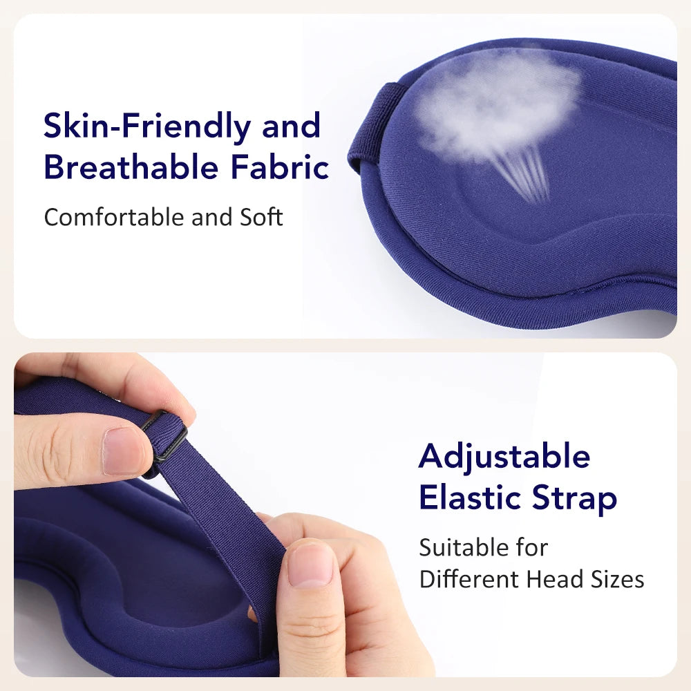 Travel Office Relaxation Heated Sleep Mask for Soothing Eye Care