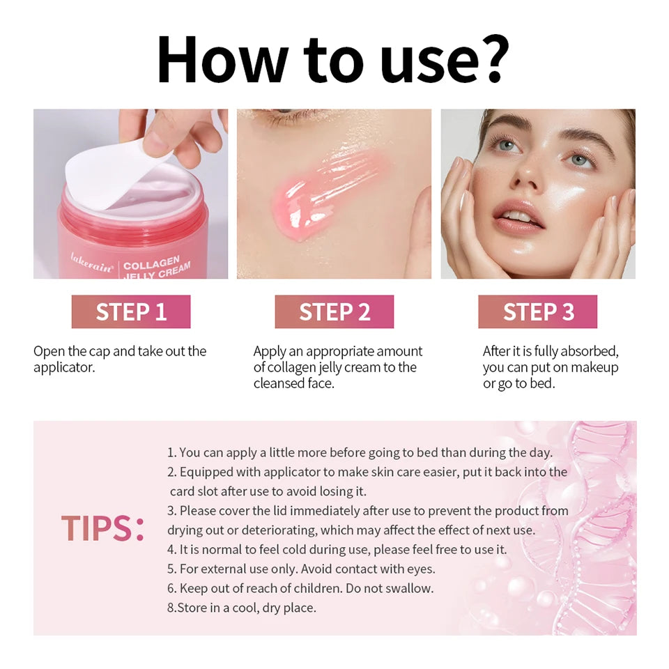 Daily Skincare Collagen Jelly Cream Deep Hydration