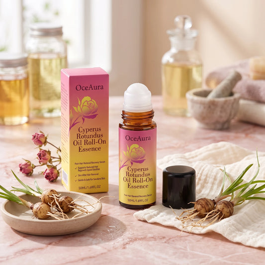 After Hair Removal Cyperus Rotundus Roll On Oil Essence For Smooth Skin