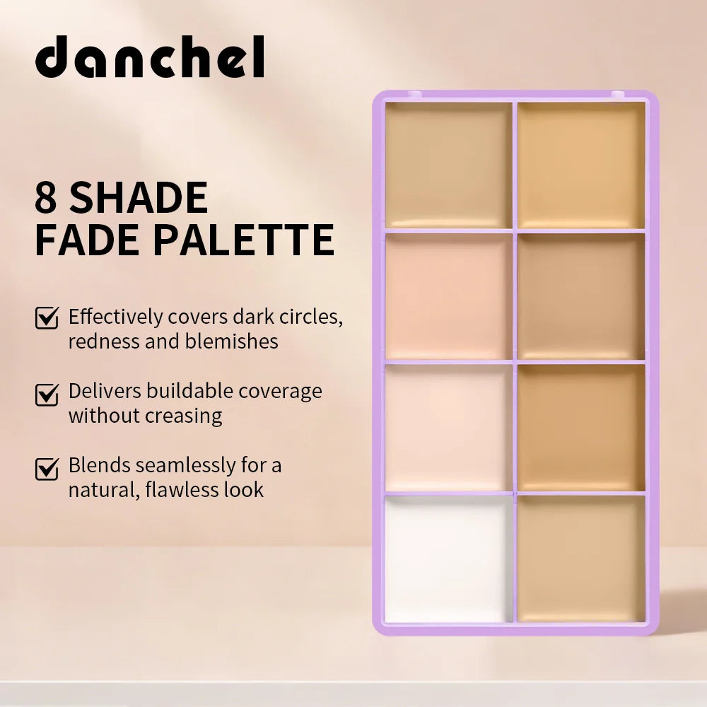 Daily Makeup Cream Concealer Palette Long Wear Natural Flawless Soft Matte - 10