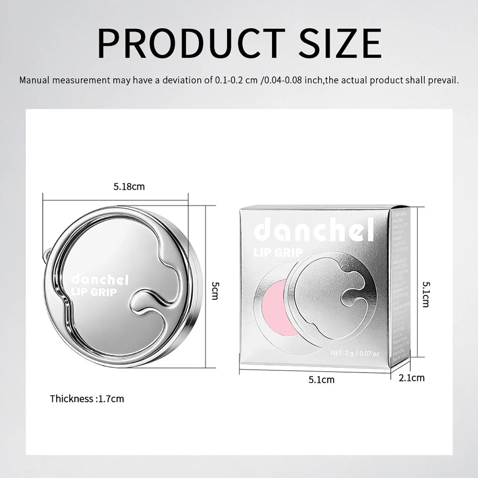 Daily Makeup Lip Grip Cream with Nourishing Formula and Magnetic Case