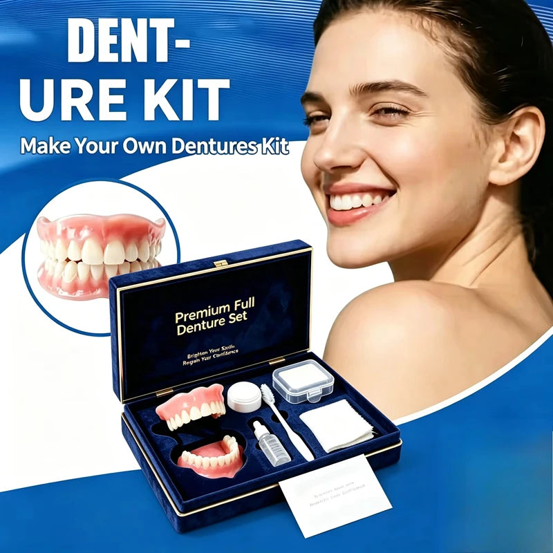 Daily Wear Cosmetic Denture Kit for Realistic Smile and Comfort Fit