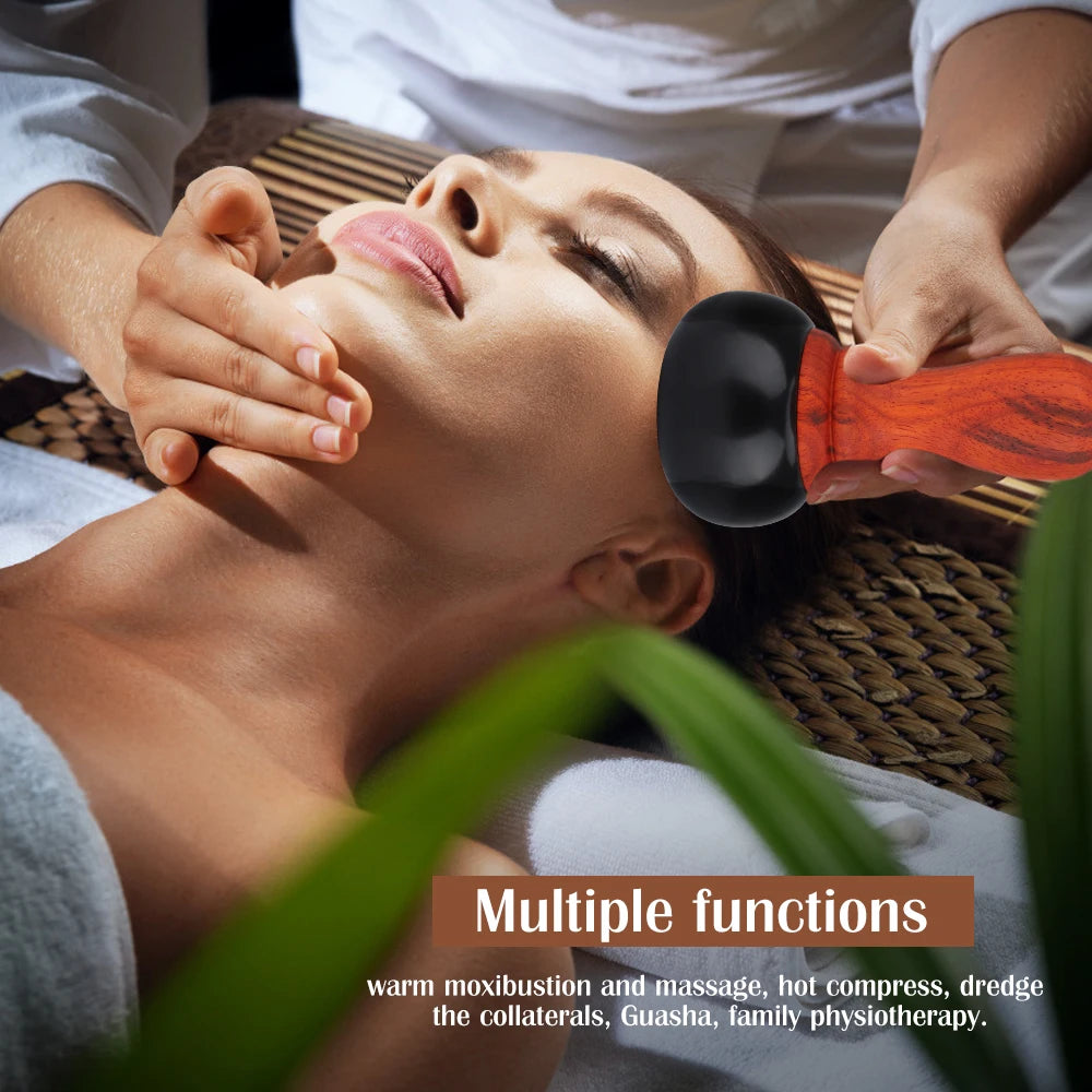 Home spa electric hot stone massager for body relaxation and soothing