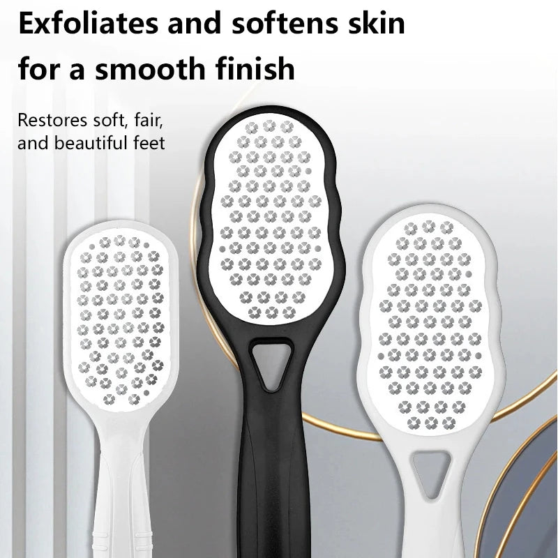 home pedicure care stainless steel foot file for cracked heels removal - 1