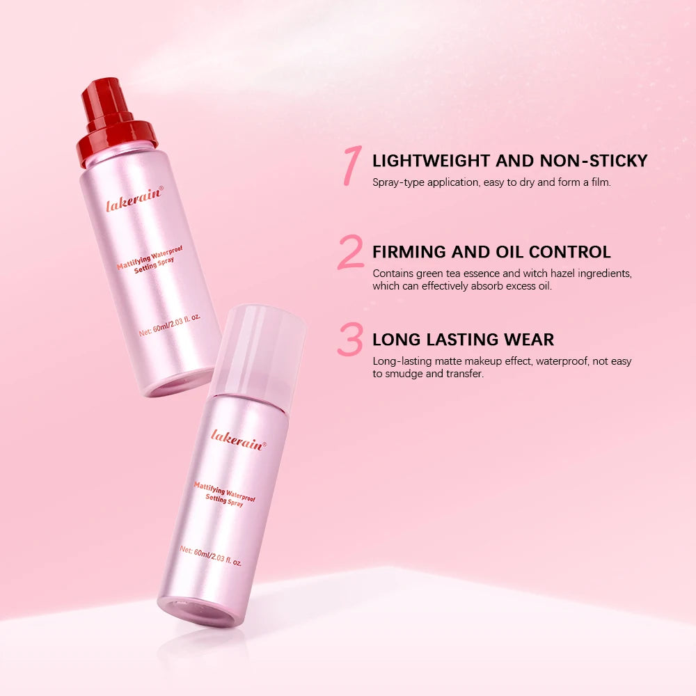 Daily Makeup Routine Waterproof Setting Spray for Long Lasting Matte Finish - 5