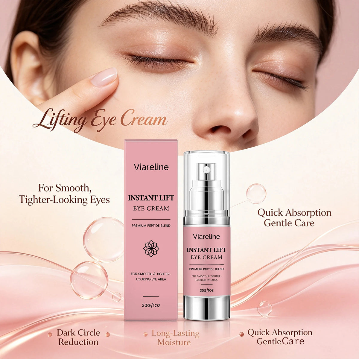 Under Eye Area Lifting Firming Eye Cream Reduces Dark Circles And Fine Lines