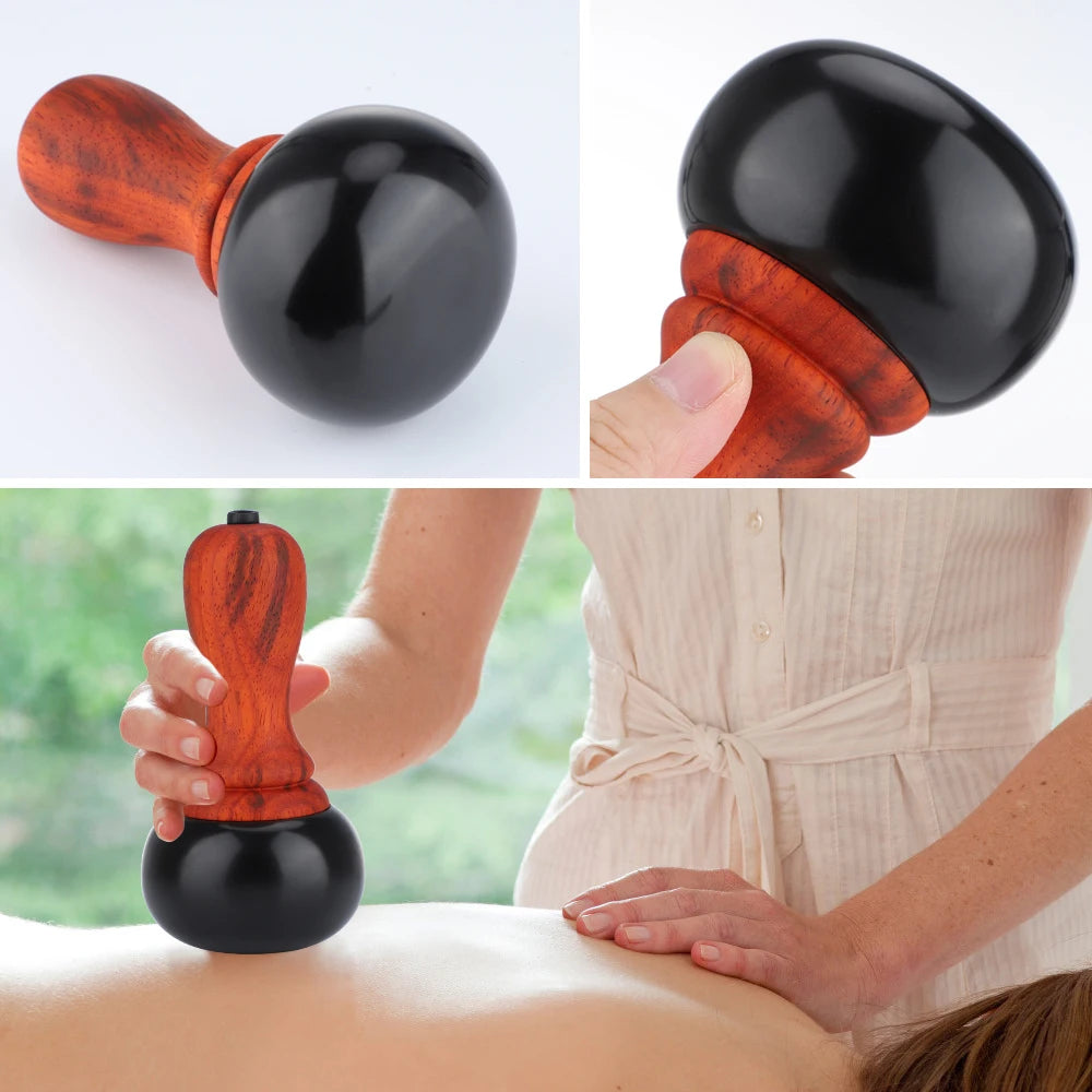 Home spa electric hot stone massager for body relaxation and soothing