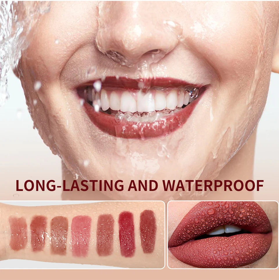 Daily Makeup Strawberry Cake Lip Mud Long Lasting Velvet Lip Cream - 10