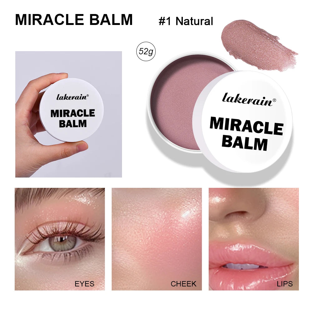 Daily Makeup Miracle Balm Multi Purpose Cream Blush And Lipstick Tint - 25
