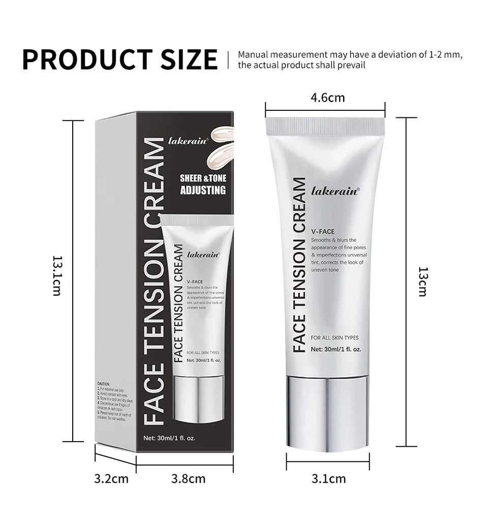 Flawless Makeup Face Tension Cream for Smooth and Even Skin Tone - 15