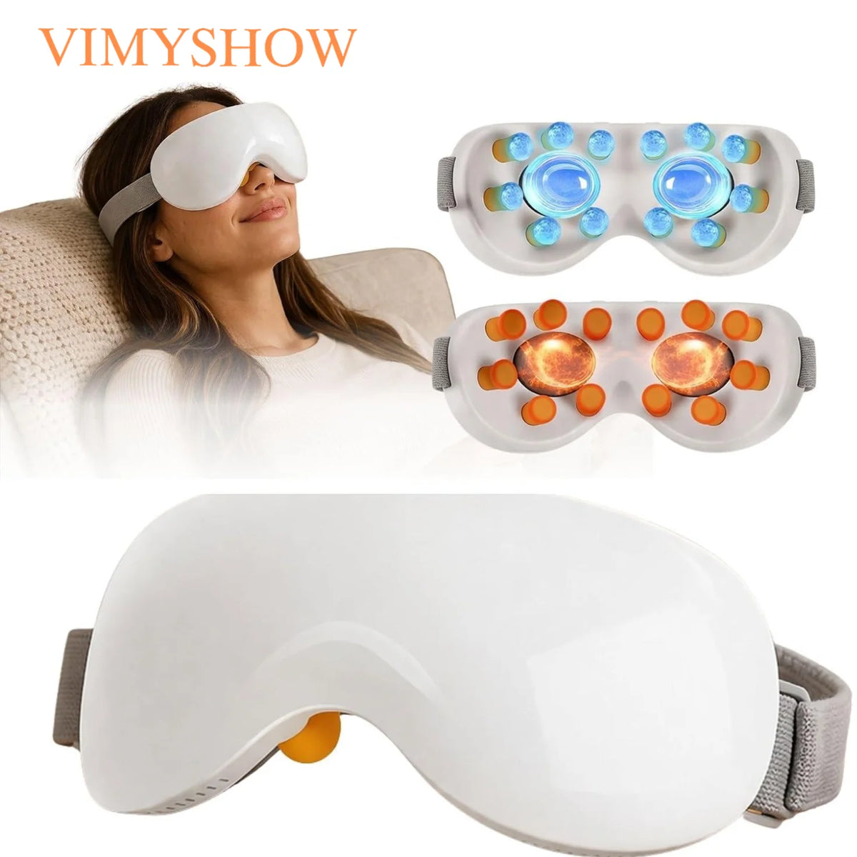 Screen Time Fatigue Relief Smart Eye Massager for Deep Relaxation