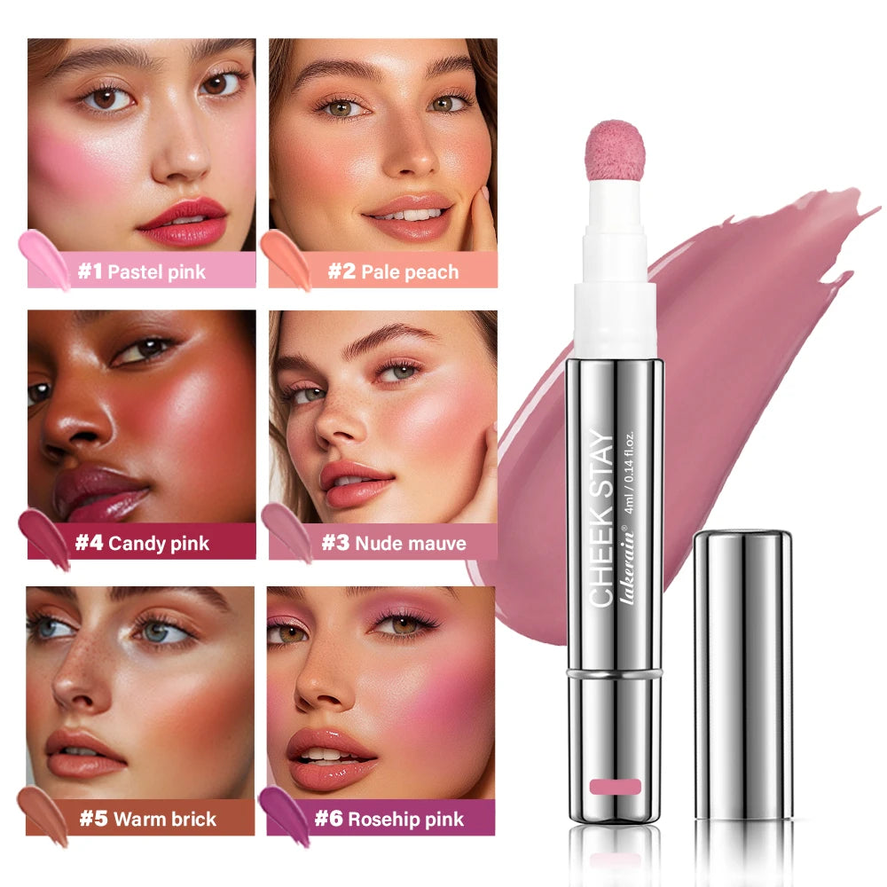 Daily Makeup Liquid Blush Stick for Natural Glow and Smooth Application