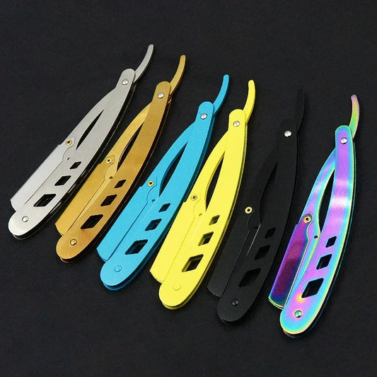 Bathroom grooming folding hair razor for clean shaving and styling