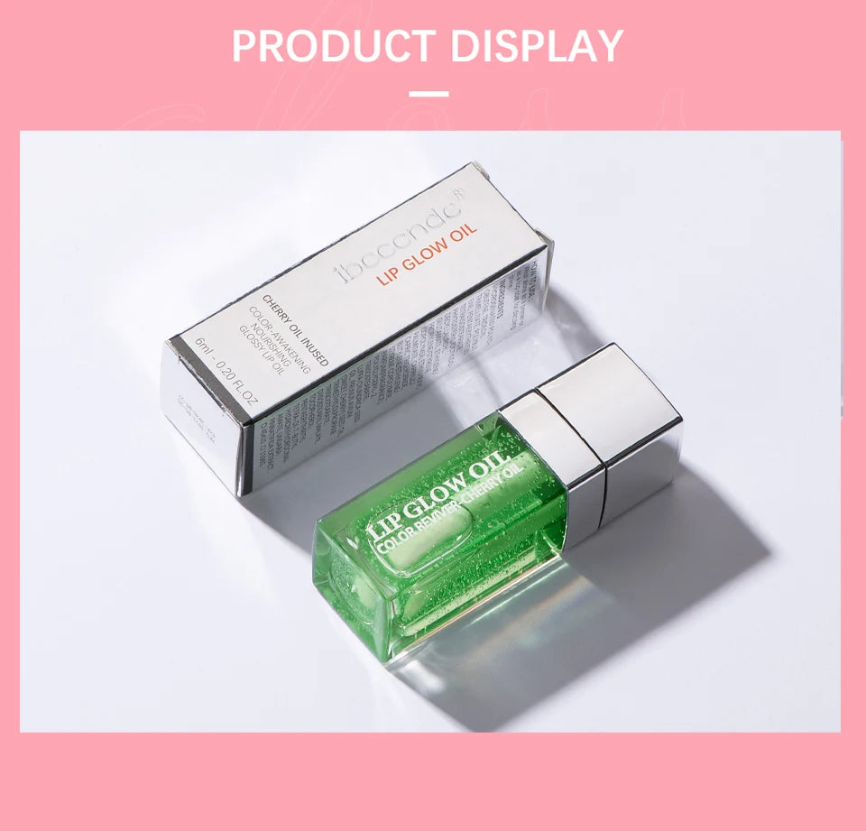 Daily Makeup Lip Oil Plumping Lip Gloss for Hydrated Shine