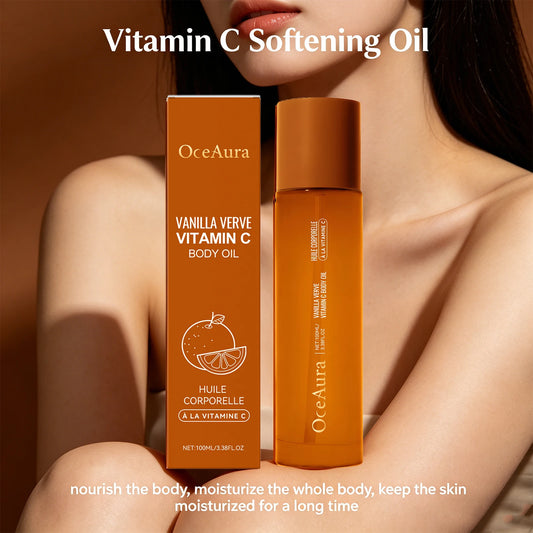 Dry Skin Vitamin C Body Oil for Deep Hydration and Lasting Radiance