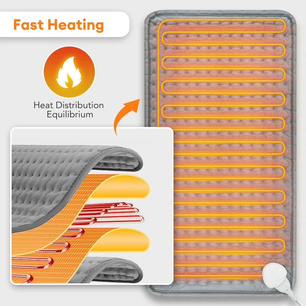 Winter Heating Pad for Muscle Pain Relief and Warmth