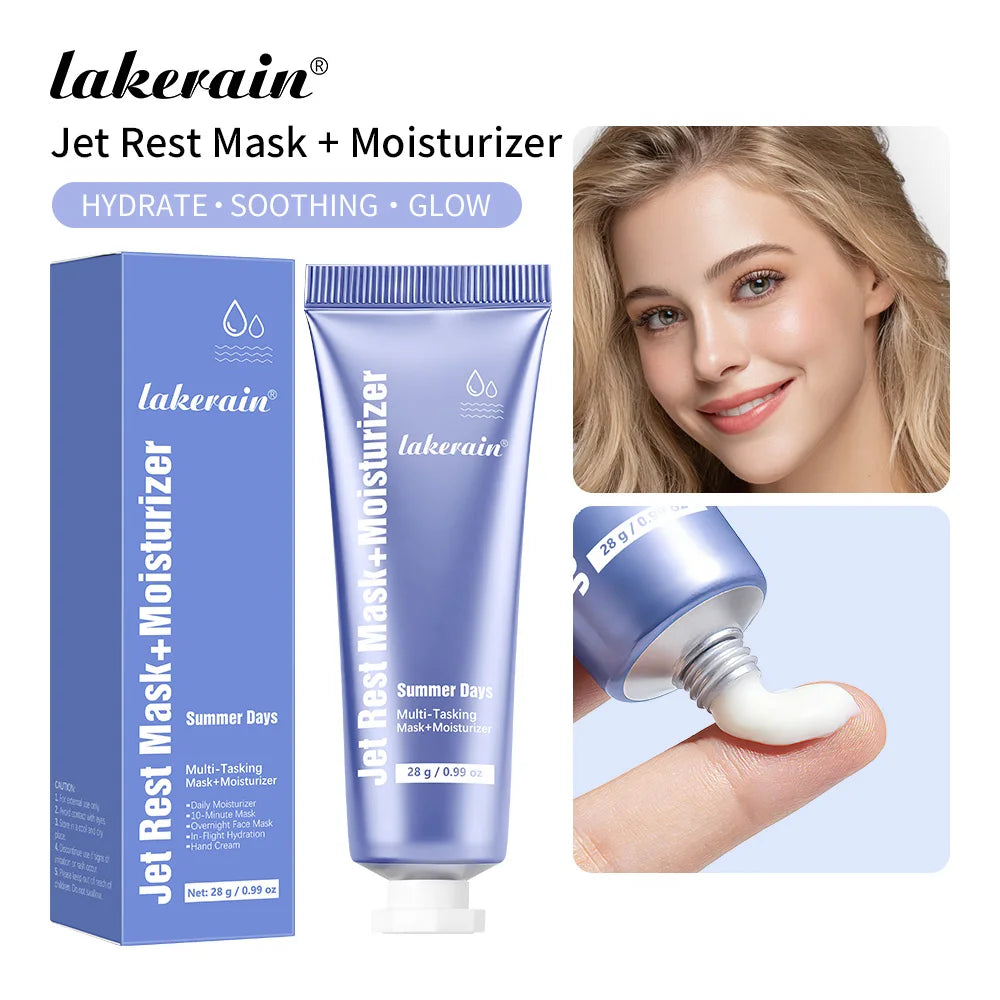 Daily skincare routine with a nourishing moisturizer and deep hydration mask - 20