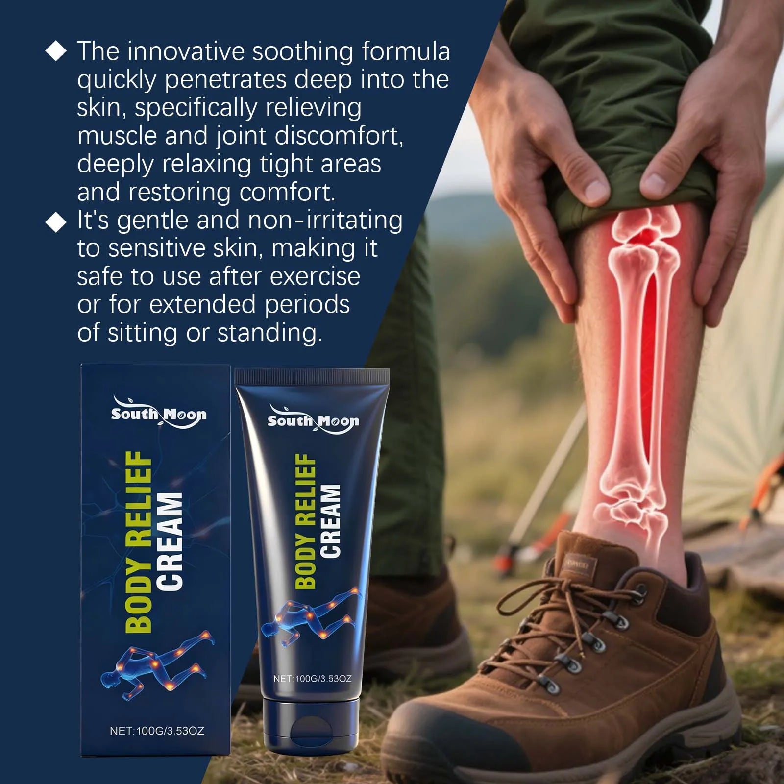 Daily Body Care Body Relief Cream for Joint and Muscle Comfort - 6