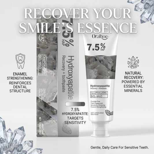 Daily Dental Care Oralhoe Hydroxyapatite Toothpaste for Enamel Repair