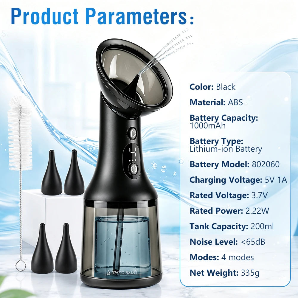 Home Hygiene Electric Ear Wax Removal Device Kit with Dual Pump System