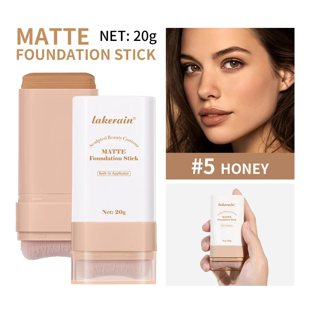 Travel makeup routine Matte Foundation Stick for smooth coverage - 36