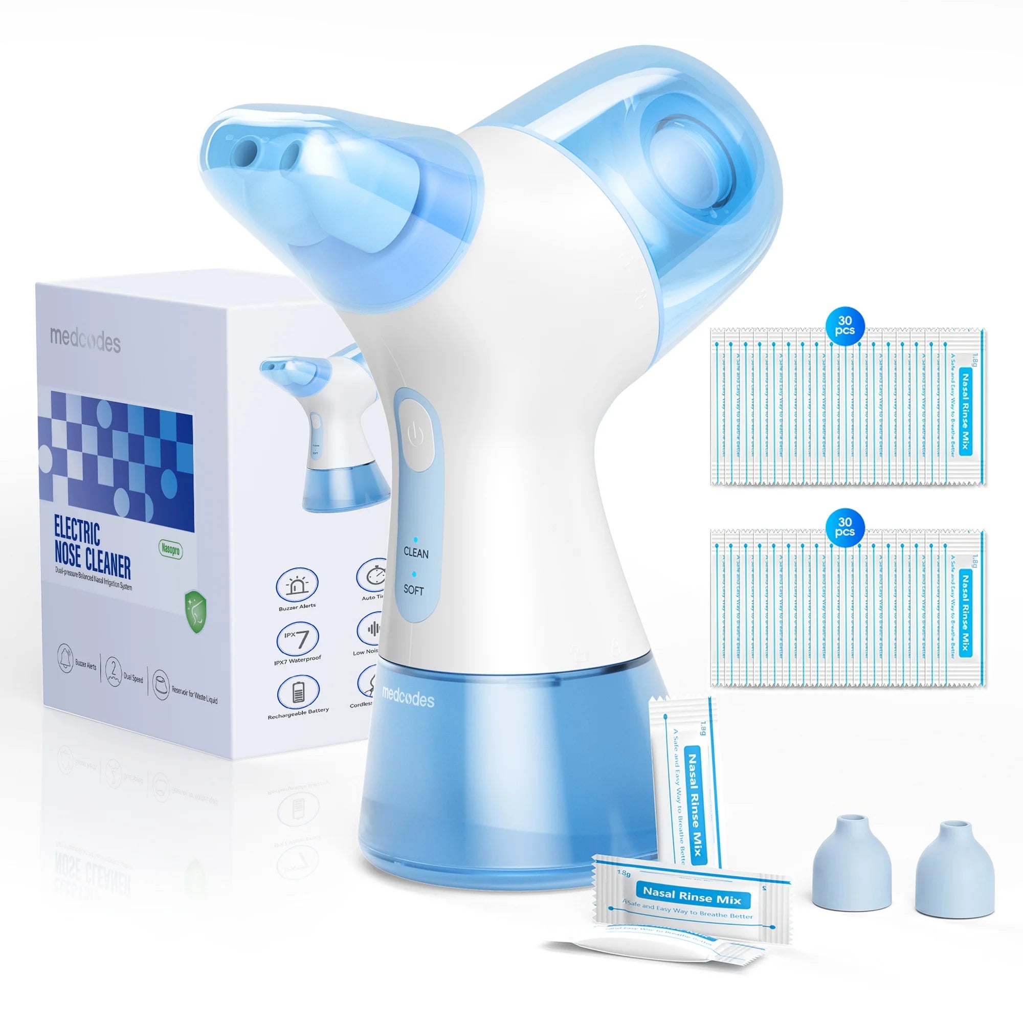 Allergy relief sinus rinse machine for clear nasal passages and easy breathing - 25