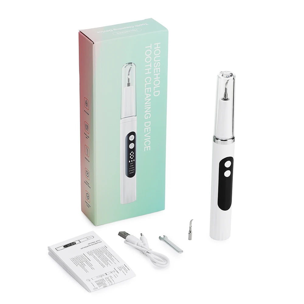 At home ultrasonic dental scaler for plaque and tartar removal - 16