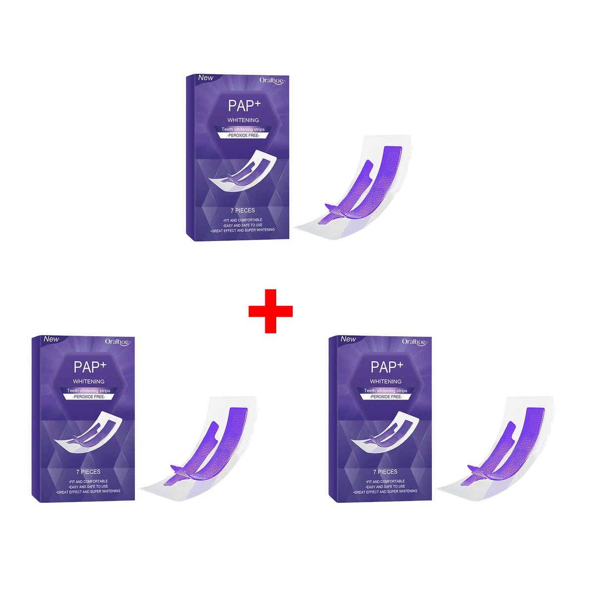 Bright Smile Teeth Whitening Strips for Stain Removal